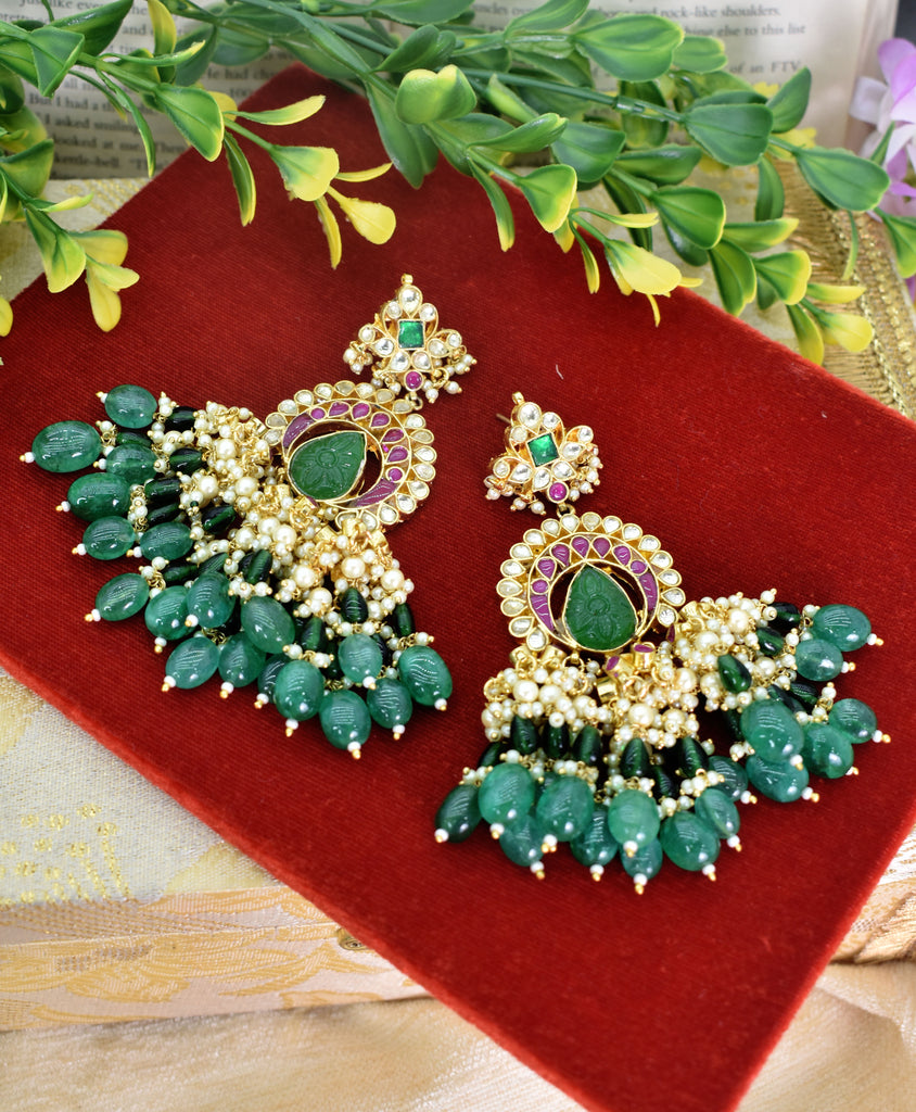 Amrohi Green earrings