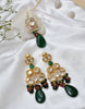Amyra necklace set (green)