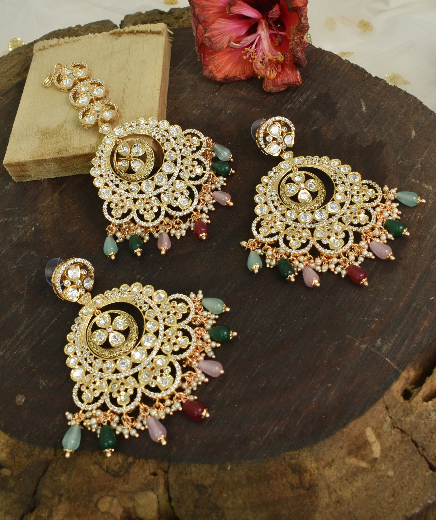 Nayima earrings set (multi)