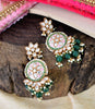 Ahalya necklace set (green)
