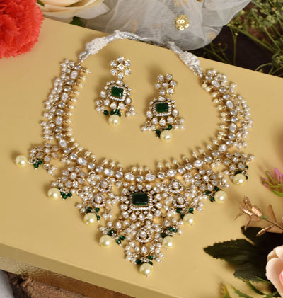 Aviel necklace set (green)